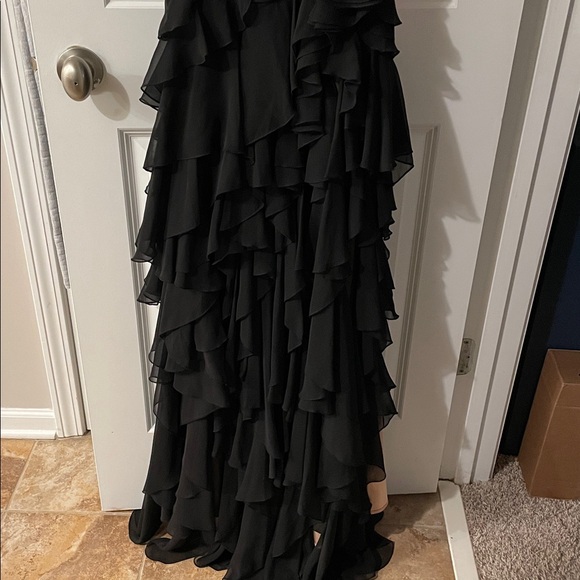 Muse by Marchesa Stunning Black Strapless Dress - Picture 8 of 10